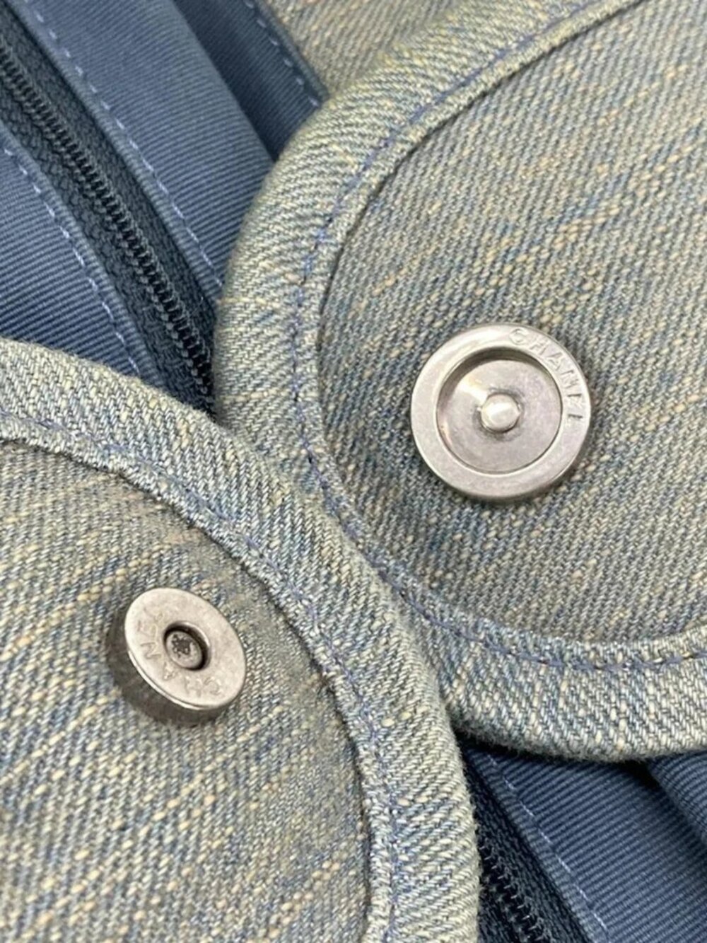 CHANEL Deauville Line A66941 Light Blue Denim Tote Bag - Picture 12 of 16